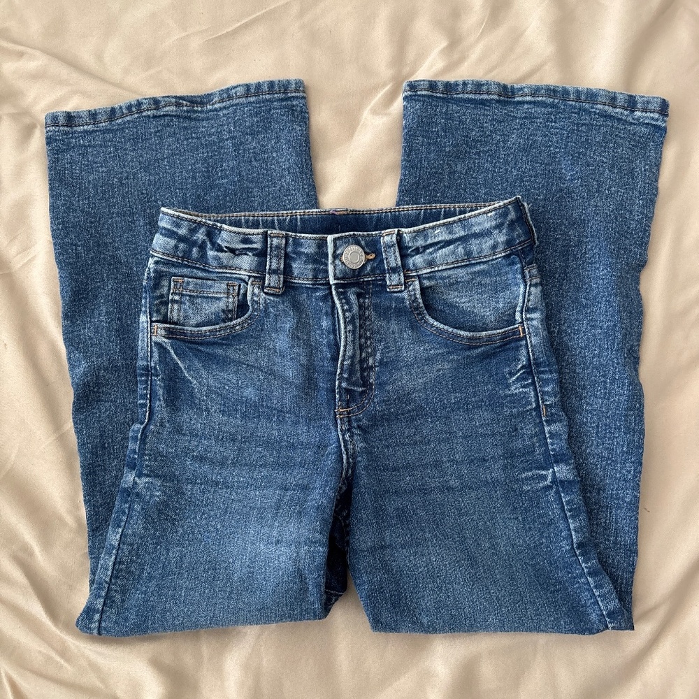 H & M Stretch Wide Leg Jeans Size 6